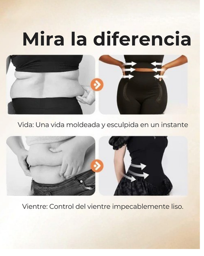 Leggings de Compresión con Cintura de Soporte Extremo