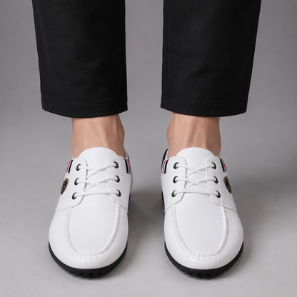 Zapatos Informales con Cordones y Costuras Visibles®