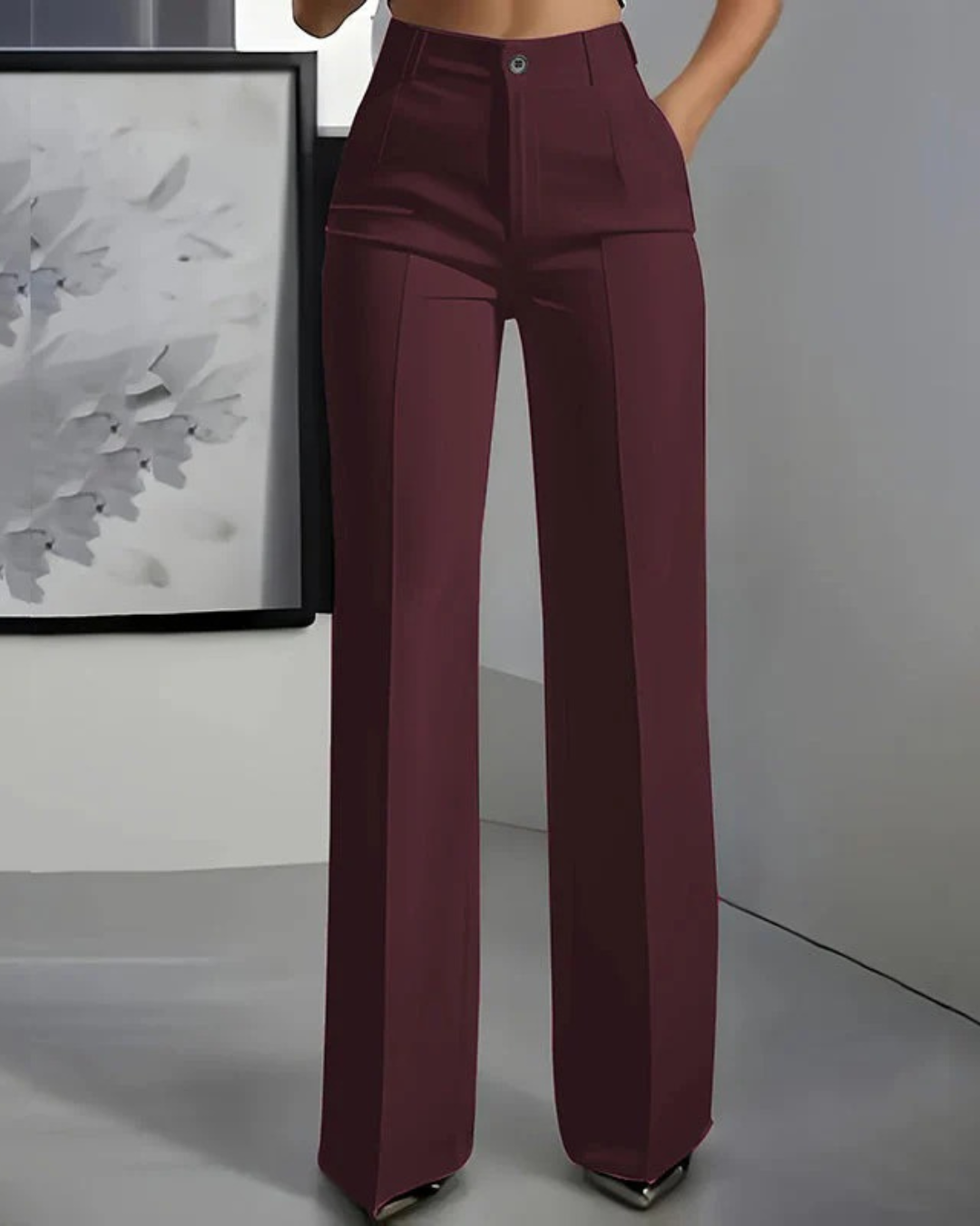Pantalones ajustados informales