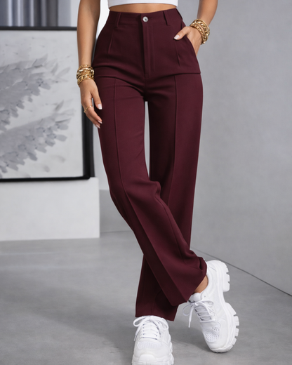 Pantalones ajustados informales