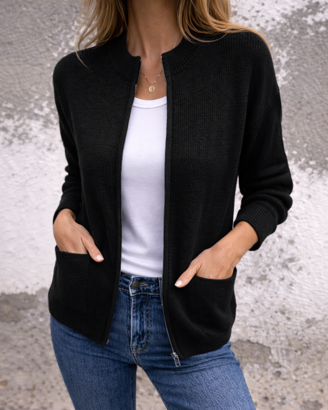 Chaqueta de Punto Premium para Mujer®